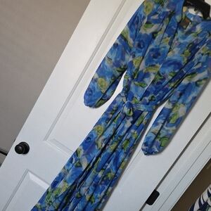 Taylor Vibrant Floral Dress